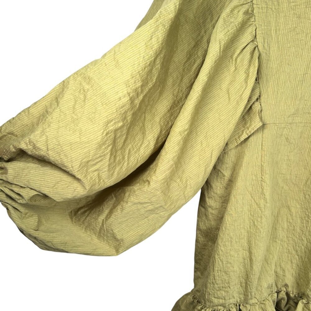 Beulah Style Size Small Dress Ruffle Balloon Sleeve - Picture 9 of 9